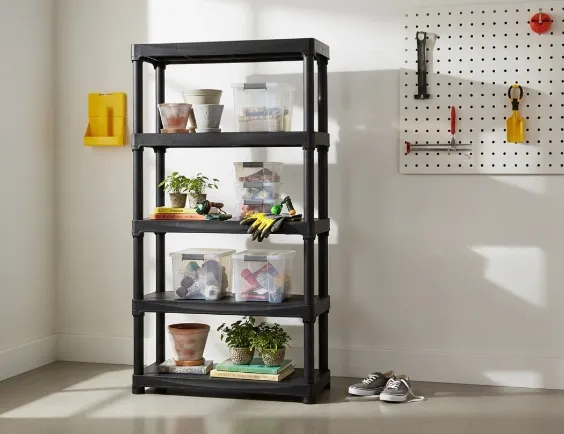 [FURN-031 - 5-Tier Wire Shelving] 5-Tier Wire Shelving