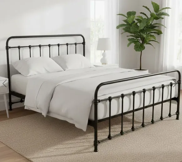 [FURN-040 - Metal Bed Frame] Metal Bed Frame